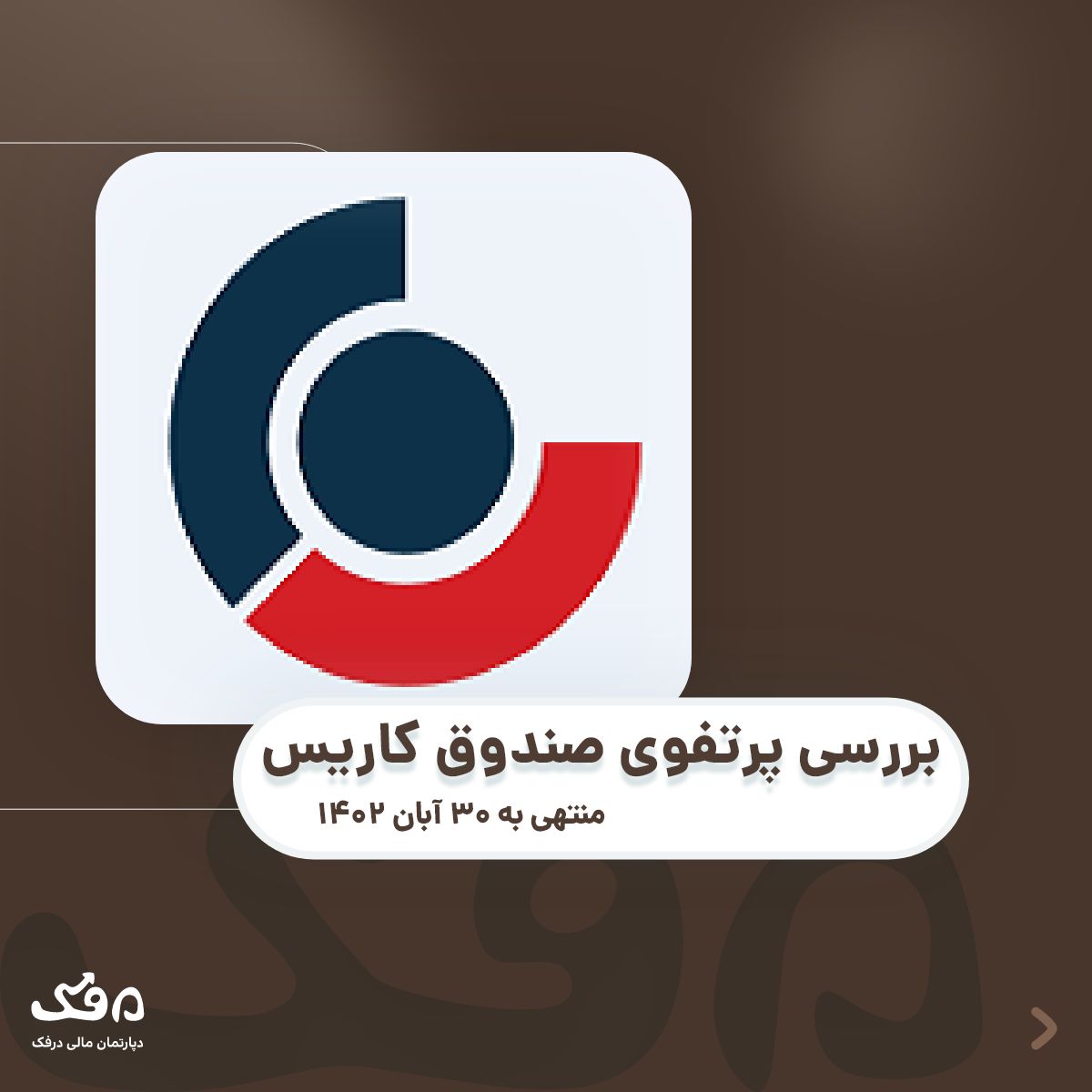 بررسی پرتفوی صندوق سرمایه‌گذاری کاریس